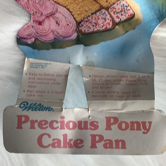 VINTAGE Wilton Cake Pan- Precious Pony - Picture 5 of 5